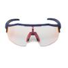 KOO ALIBI Dark Blue Matte/Red Photochromic Glasses view 2