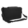 Keenso Stroller Hanging Bag, High Load Capacity, Large Capacity, Snap Closure, Multipurpose Stroller Travel Bag, Oxford Fabric for Camping (Black) view 4