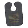 Beavorty Reusable Rubber Hairdressing Cape, Black view 1