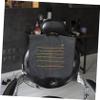 Beavorty Reusable Rubber Hairdressing Cape, Black view 4