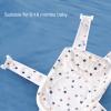 Pentagonal Bath Seat Support Net, Non-Slip, Adjustable, Universal, Breathable Mesh, Soft Headrest, Baby Bath Net for Baby Bathing Equipment (Star view 4