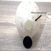 Mini Teardrop Urn, White with Gold Leaf, 15 cm view 2