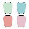 Cotton Nursing Cover for Girls and Boys, Pink view 1