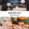 Cake Toppers, Acrylic Cupcake Decorations for Birthday, Wedding, Party, Gold, 50 Pieces view 4