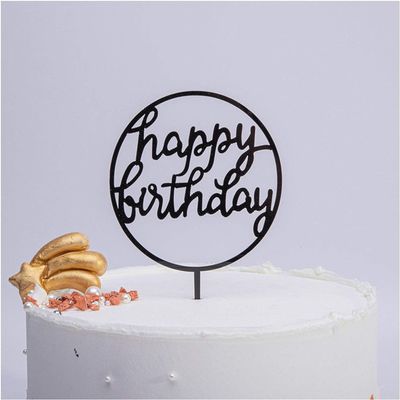 30-Piece Acrylic Cake Toppers, Color B