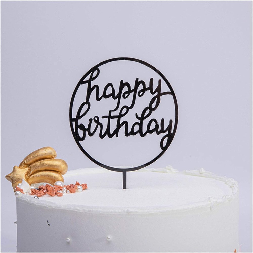 30-Piece Acrylic Cake Toppers, Color B