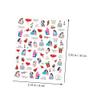 Beavorty 27-Sheet Valentine's Day Nail Sticker Set view 2
