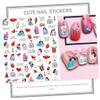 Beavorty 27-Sheet Valentine's Day Nail Sticker Set view 3