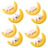 Uonlytech 8-Piece Floating Moon Decorations for Aquariums view 1