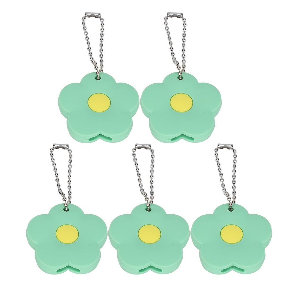 5-Piece Key Turning Aid, Hand-Pain Relief, Key Grip Accessory for Older Adults, Lightweight and Portable (Green)