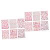 minkissy 12 Sheets Self-Adhesive Nail Stickers with Heart Design view 1