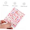 minkissy 12 Sheets Self-Adhesive Nail Stickers with Heart Design view 2