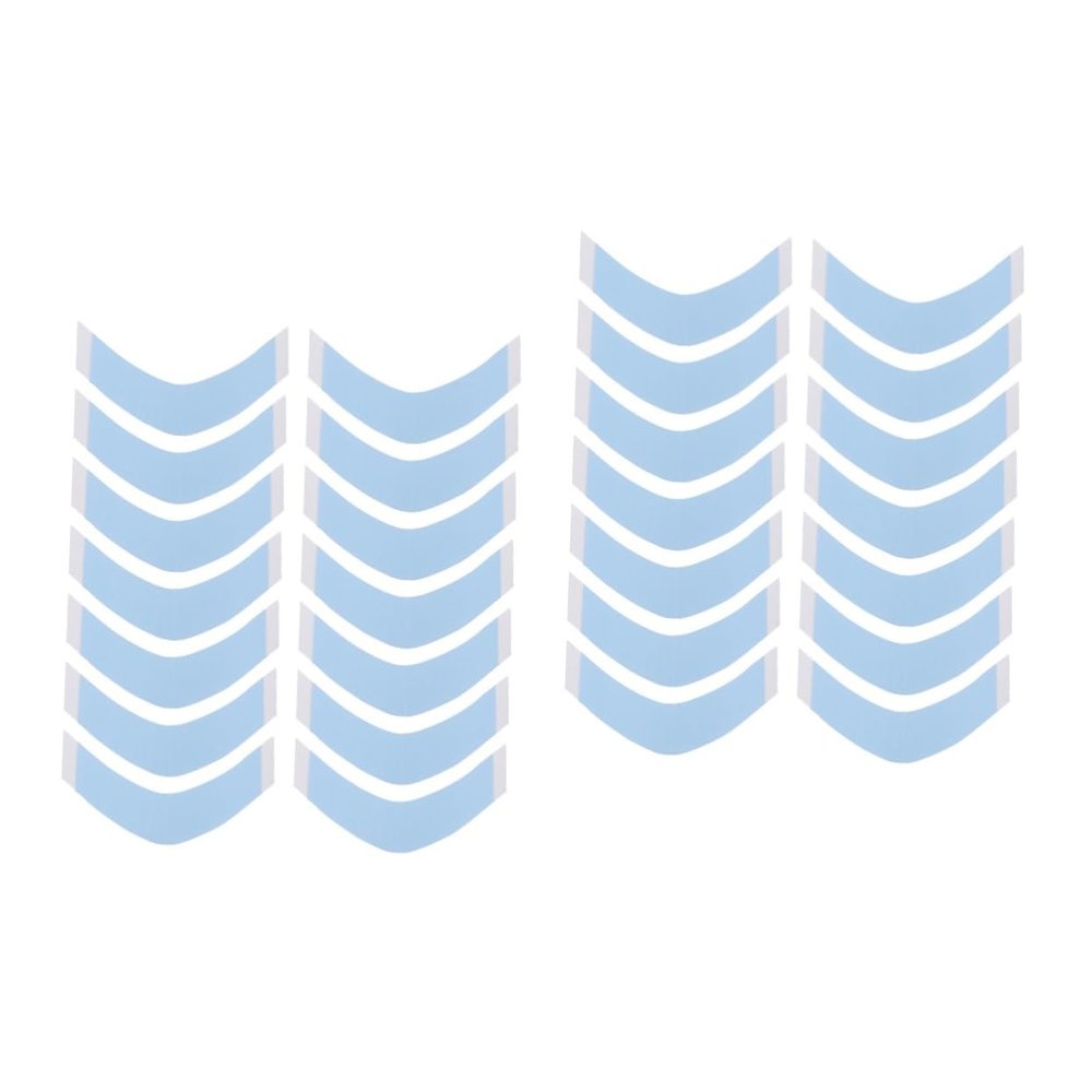 Beavorty 72-Piece Double-Sided Hair Tape, Waterproof Clear Adhesive Strips for Wigs, Hair Extensions and Hairpieces