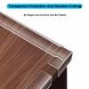 Hydravex U-Shaped Clear PVC Table Edge Protector, 3 m view 4