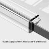 Hydravex Clear Edge Protector Strip, Thick Soft Table Edge Guard, 4 m-10 view 2