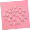 FOMIYES 72-Piece Mini Transparent Hair Claw Clips for Women and Girls view 4