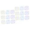 ibasenice 18-Piece Cotton Baby Burp Cloths, Blue and Yellow, Soft and Absorbent view 1