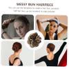 FRCOLOR 5-Piece Messy Bun Ponytail Hairpieces view 4