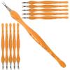 10-Piece Stainless Steel Cuticle Pusher Set for Manicures view 1