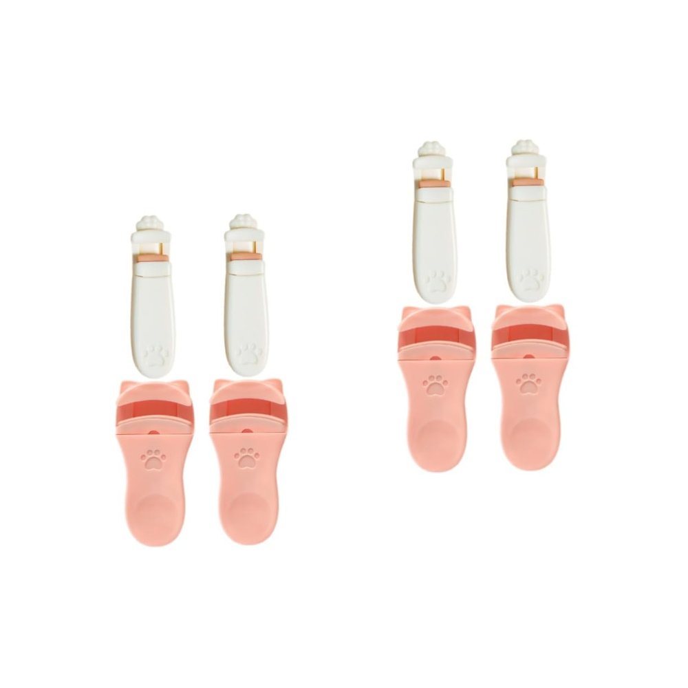 FOMIYES 8-Piece Portable Eyelash Curler Set
