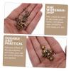 FOMIYES 120-Piece Gothic Spider Nail Art Charms view 2