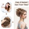 Synthetic Curly Messy Bun Scrunchie Hairpiece view 3