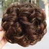 Synthetic Curly Hair Bun Chignon Clip-In Ponytail Extension view 4