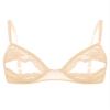 Manyakai Women's Open-Bust Transparent Lace Bra view 1