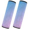 CHIFIGNO Gradient Purple Blue Seat Belt Shoulder Pads, 2-Pack view 1