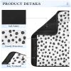 CHIFIGNO Seat Belt Pads, Black and White Polka Dot, 2-Pack, Universal, Size M view 4