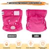 Eyein 3-Pack Reusable Dog Diapers for Female Dogs, Washable Heat and Incontinence Pants, Double-Adjustable, #7 XS view 3