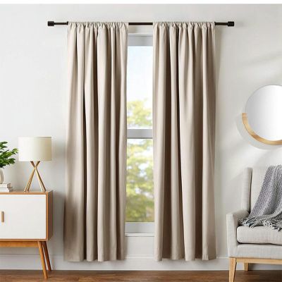 MANQILE Blackout Curtains for Living Room and Bedroom Windows