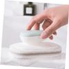 Household Cleaning Brush with Handle for Sinks and Tiles, Light Green view 3