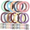 200 Seamless Nylon Hair Ties for Baby Girls and Girls view 1