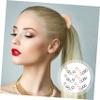 200 Seamless Nylon Hair Ties for Baby Girls and Girls view 3