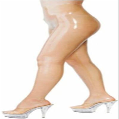 Sexy Green Latex Women's Pants, Handmade Cosplay Costume, L