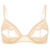 Choomomo Women's Lace Open-Bust Bra, Sheer Lingerie view 1