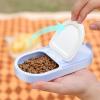 Kingke Portable Dog Water Bottle and Double Bowl Travel Set view 4