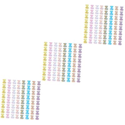 Beavorty 192-Piece Colorful BR Nail Charms for Creative Nail Art