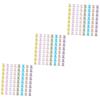 Beavorty 192-Piece Colorful BR Nail Charms for Creative Nail Art view 1