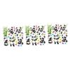 Toyvian 3-Piece Panda Wall Stickers, Creative Animal Wall Decals for Children's Rooms, Self-Adhesive Decorative Stickers for Nurseries and Living Rooms view 1