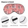 Scandinavian Viking Dragon Warship Sleep Mask view 3