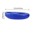 BCOATH 2-Pack Blue Plastic Bedpans for Bedridden Patients view 2