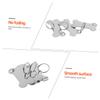 POPETPOP 12 Pack Pet Dog Tags Stainless Steel Round Labels view 3