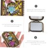 FOMIYES 3-Piece Antique Double-Sided Folding Cosmetic Mirror Set view 3