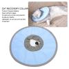 Marooma Cat Recovery Collar, Anti-Licking Elizabethan Cone, Soft, M Blue view 3