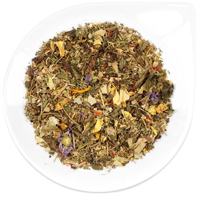 URBANTEADEALERS Mountain Herbal Tea, Natural Herbal Blend with Fennel, Eucalyptus, Peppermint & Spruce Needles, 100 g