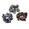 Pack of Elastic Leopard-Print Hair Ties for Women and Girls view 1