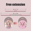 TREETDOBV Retractable Yoga Stretching Stick and Posture Corrector, Back Cracking Bar, Pink view 2