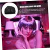 FRCOLOR 9-Piece Black Mesh Wig Cap Set view 2